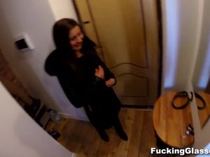 Sweet Euro Girl Is His For POV Fucking