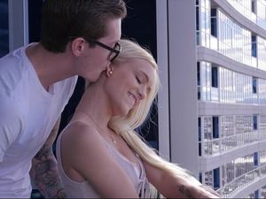 Petite And Beautiful Teen Rides Big Cock Reverse Cowgirl